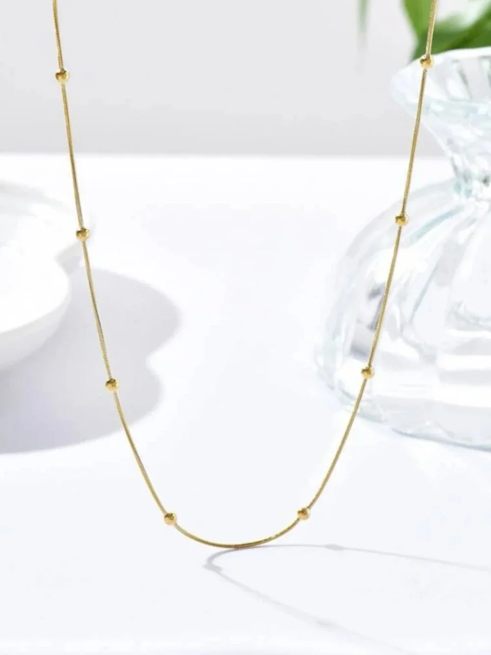 Bead Choker Necklace
